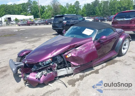 1999 Plymouth Prowler из США, поврежденный, VIN 1P3EW65G5XV500360